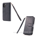 Luxury PU Leather 9 Card Slots Phone Holder